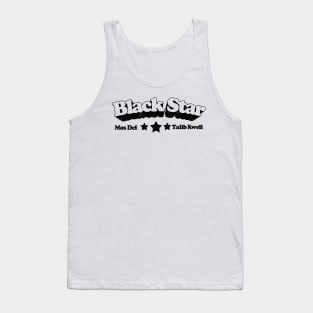 Black Star // Hip Hop Typography Design Tank Top